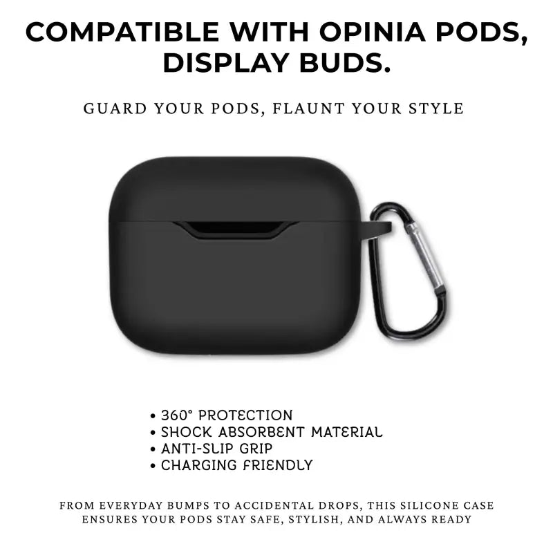Opinia Silicon Case | Premium Quality | Charging Friendly | Shock Absorbent Material | Lightweight and Stylish | Easy Refunds