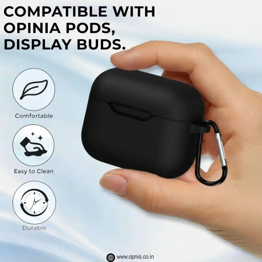 Opinia Silicon Case | Premium Quality | Charging Friendly | Shock Absorbent Material | Lightweight and Stylish | Easy Refunds