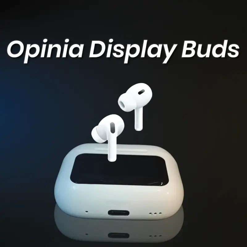 Opinia Display Buds with Active Noise Cancellation | 36H Playtime | Sweat Proof | Easy Refunds | PAN India Free delivery | Cash on delivery