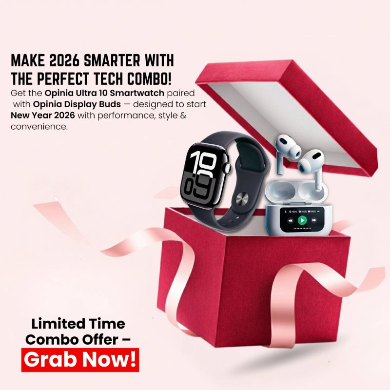 Opinia Display Buds ANC & UltraX Watch Combo