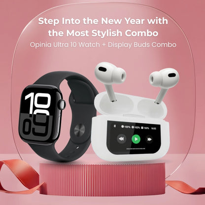 Opinia Display Buds ANC & UltraX Watch Combo
